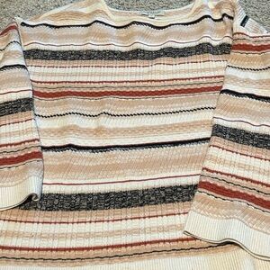 Liverpool Striped Multicolor Women's Sweater